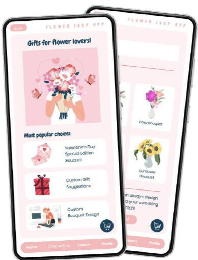 Flower shop app